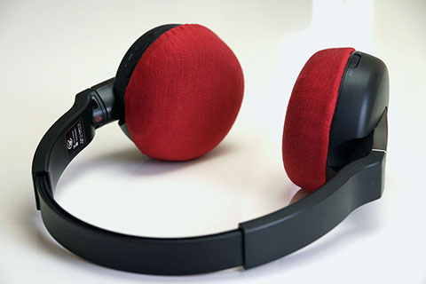 SONY DR-BTN200의 이어패드에 대한 mimimamo의 대응