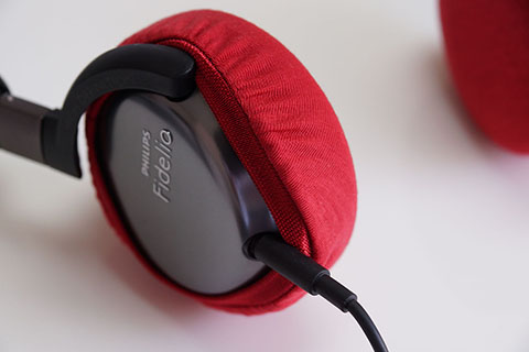 Philips Fidelio F1의 이어패드에 대한 mimimamo의 대응