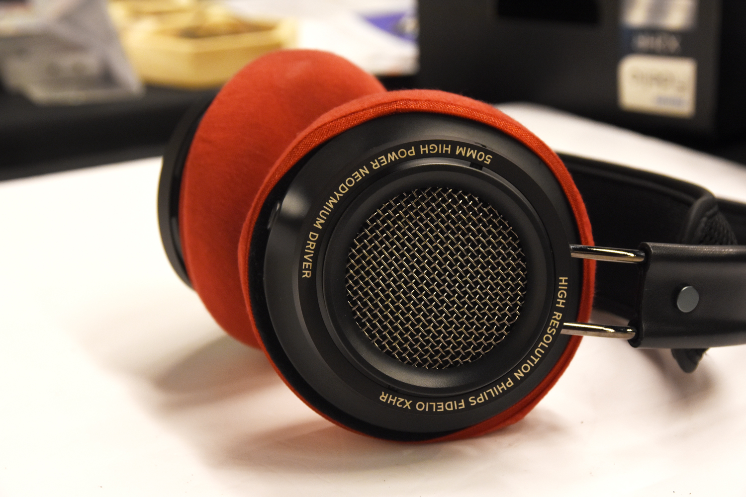 Philips Fidelio X2HR의 이어패드에 대한 mimimamo의 대응