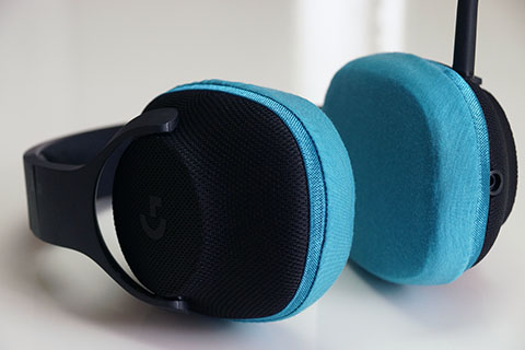 Logicool G433의 이어패드에 대한 mimimamo의 대응