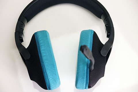 Logicool G433의 이어패드에 대한 mimimamo의 대응