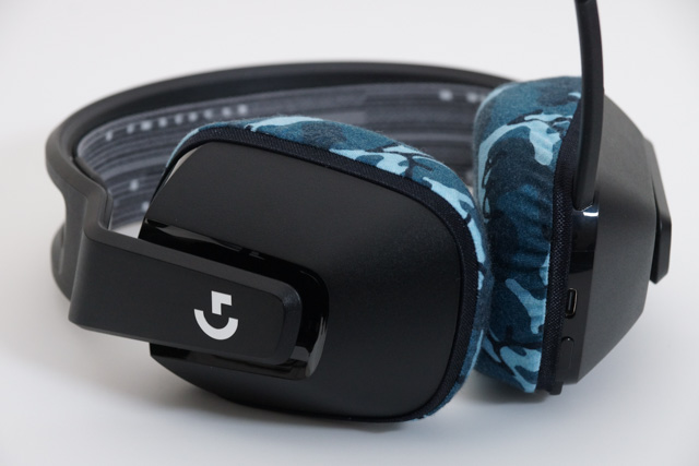 Logicool G733의 이어패드에 대한 mimimamo의 대응