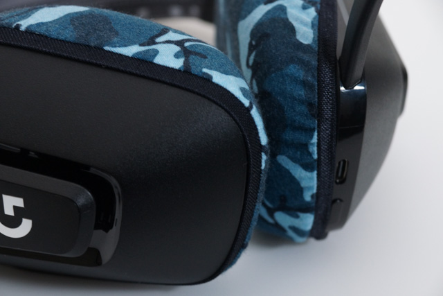 Logicool G733의 이어패드에 대한 mimimamo의 대응