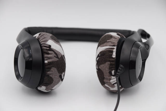 Logicool H390의 이어패드에 대한 mimimamo의 대응