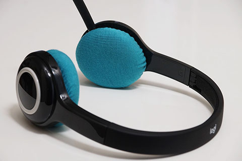 Logicool H600 (H600R)의 이어패드에 대한 mimimamo의 대응