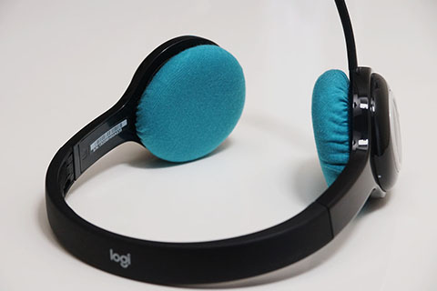 Logicool H600 (H600R)의 이어패드에 대한 mimimamo의 대응