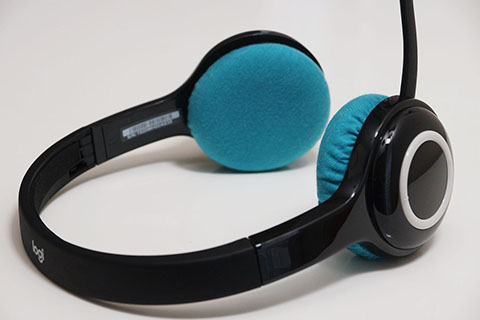 Logicool H600 (H600R)의 이어패드에 대한 mimimamo의 대응