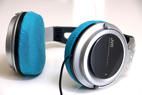 JVC HA-RZ310의 이어패드에 대한 mimimamo의 대응