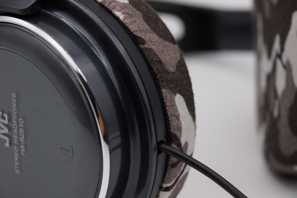 JVC HA-RZ510의 이어패드에 대한 mimimamo의 대응