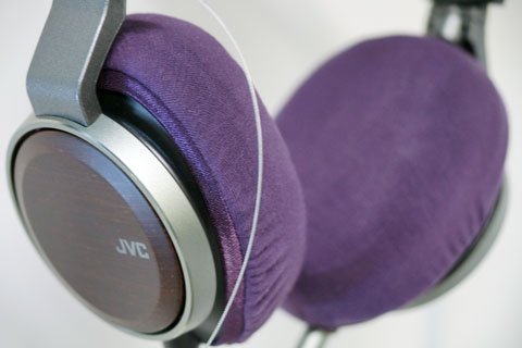 JVC HA-SW02의 이어패드에 대한 mimimamo의 대응