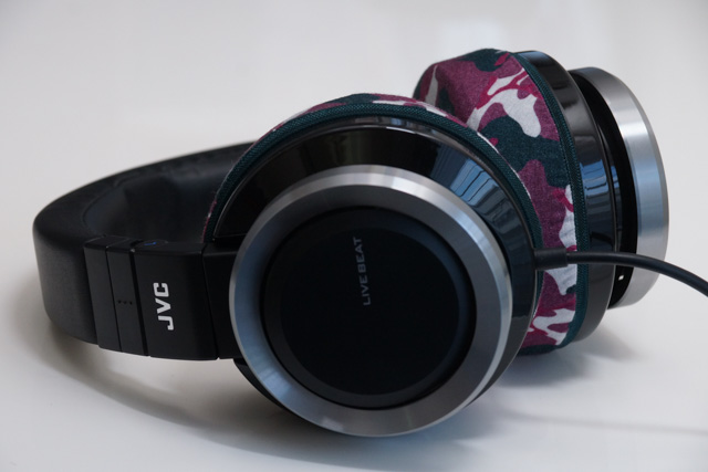 JVC HA-SZ1000의 이어패드에 대한 mimimamo의 대응