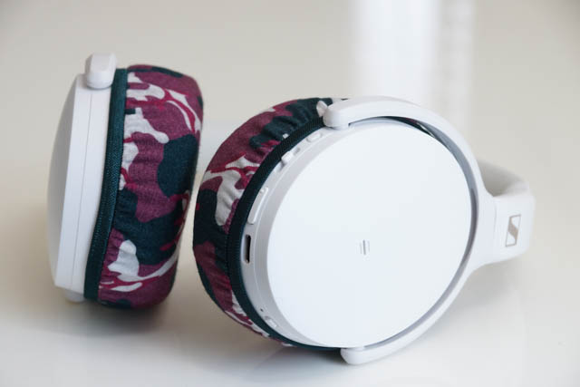 SENNHEISER HD350BT의 이어패드에 대한 mimimamo의 대응