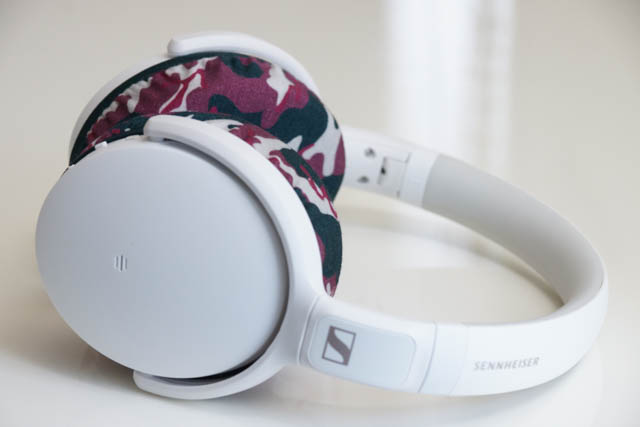SENNHEISER HD350BT의 이어패드에 대한 mimimamo의 대응