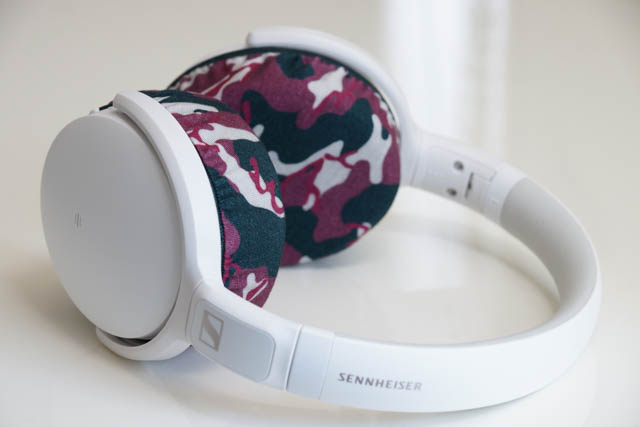 SENNHEISER HD350BT의 이어패드에 대한 mimimamo의 대응