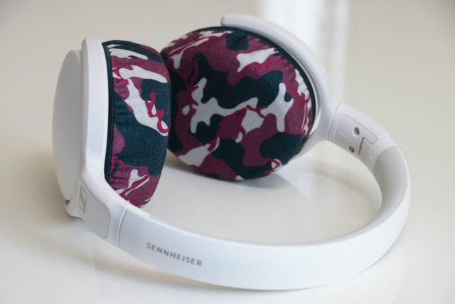 SENNHEISER HD350BT의 이어패드에 대한 mimimamo의 대응