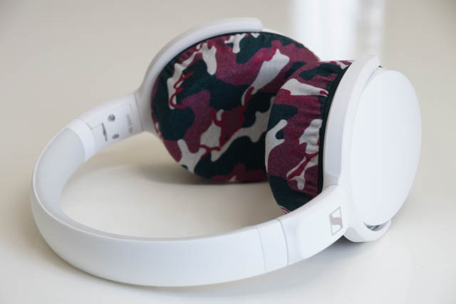 SENNHEISER HD350BT의 이어패드에 대한 mimimamo의 대응