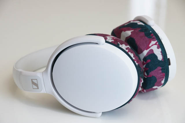 SENNHEISER HD350BT의 이어패드에 대한 mimimamo의 대응