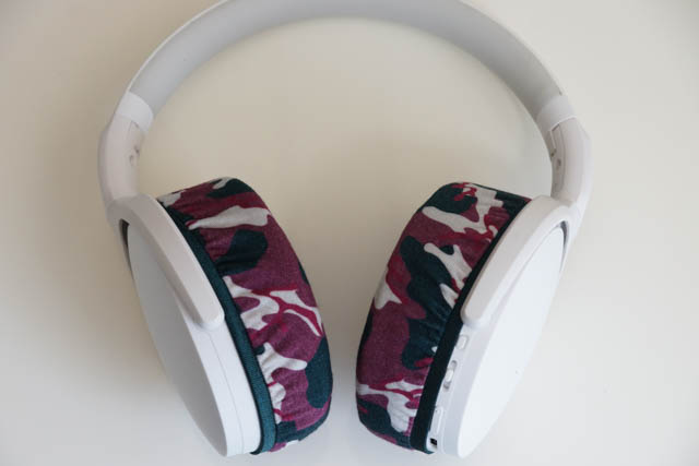 SENNHEISER HD350BT의 이어패드에 대한 mimimamo의 대응