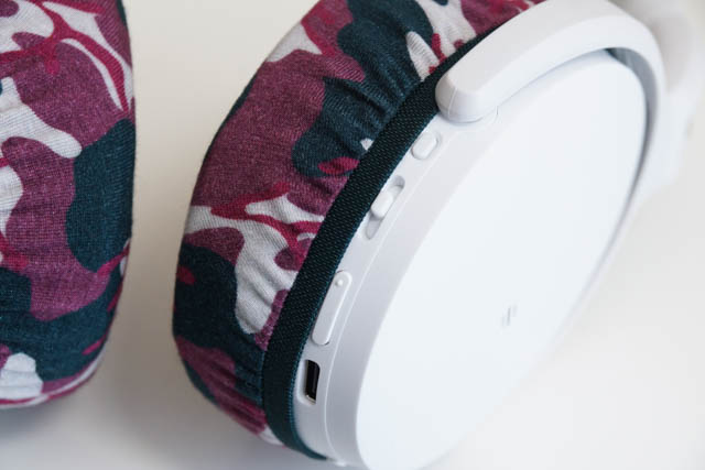 SENNHEISER HD350BT의 이어패드에 대한 mimimamo의 대응