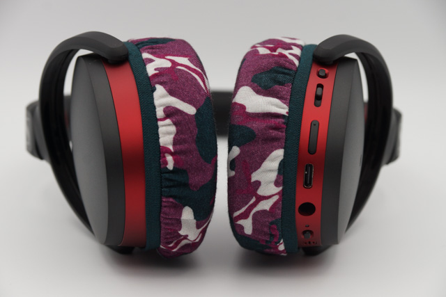 SENNHEISER HD458BT의 이어패드에 대한 mimimamo의 대응