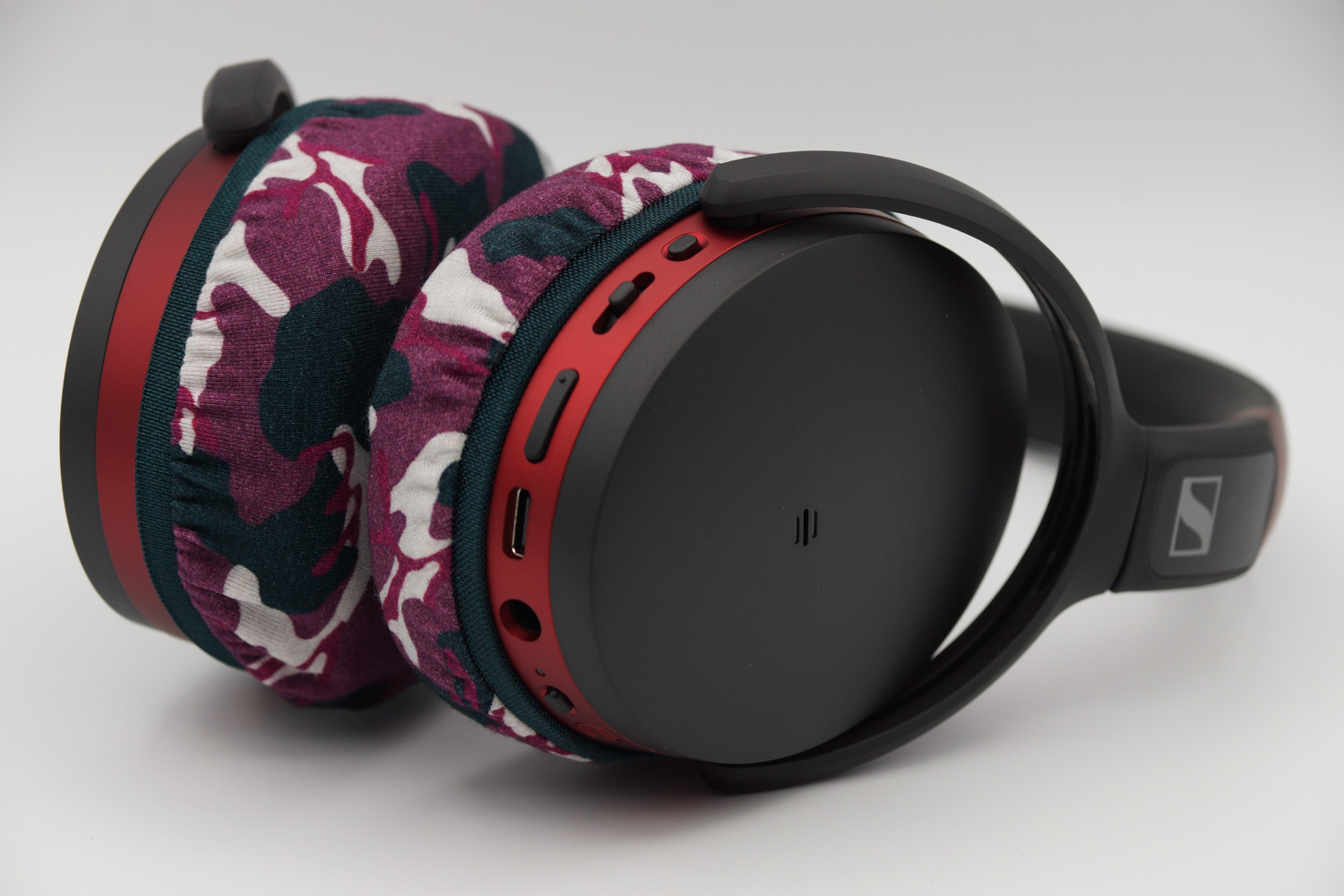 SENNHEISER HD458BT의 이어패드에 대한 mimimamo의 대응