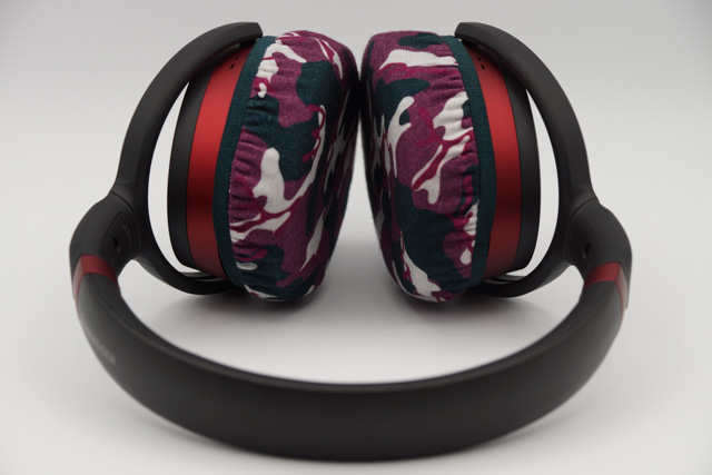 SENNHEISER HD458BT의 이어패드에 대한 mimimamo의 대응