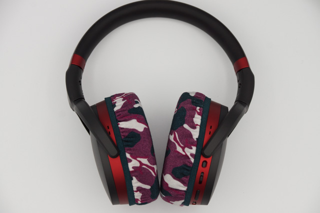 SENNHEISER HD458BT의 이어패드에 대한 mimimamo의 대응