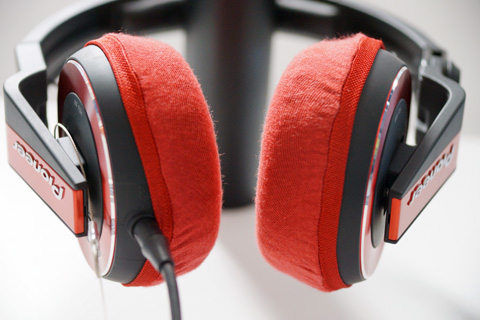 Pioneer DJ HDJ-500의 이어패드에 대한 mimimamo의 대응