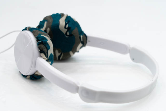 DAISO HEADPHONES FOLDABLE의 이어패드에 대한 mimimamo의 대응