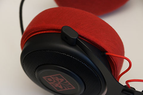 OMEN by HP Headset 800의 이어패드에 대한 mimimamo의 대응