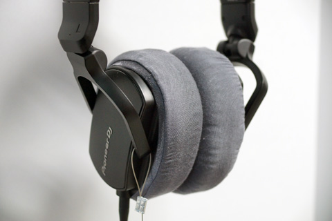 Pioneer DJ HRM-5의 이어패드에 대한 mimimamo의 대응