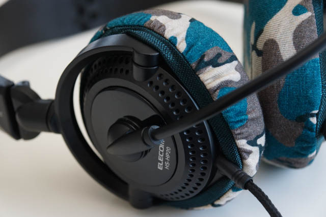 ELECOM HS-HP20의 이어패드에 대한 mimimamo의 대응