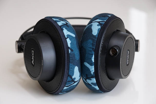 AKG K245의 이어패드에 대한 mimimamo의 대응