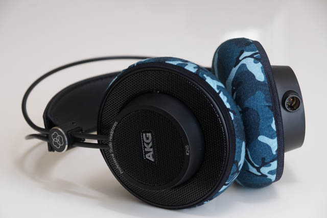 AKG K245의 이어패드에 대한 mimimamo의 대응