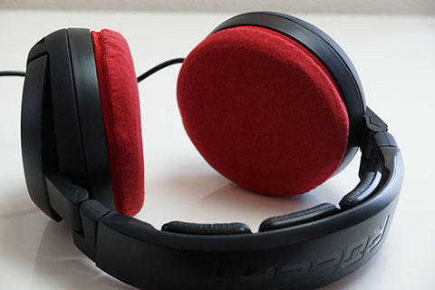 ROCCAT KAVE의 이어패드에 대한 mimimamo의 대응