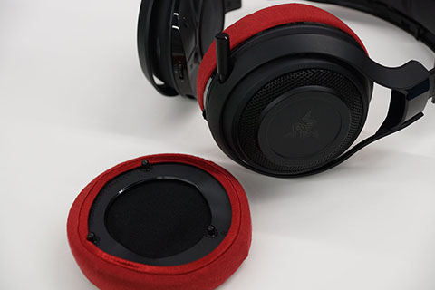 Razer ManO’War Wireless의 이어패드에 대한 mimimamo의 대응