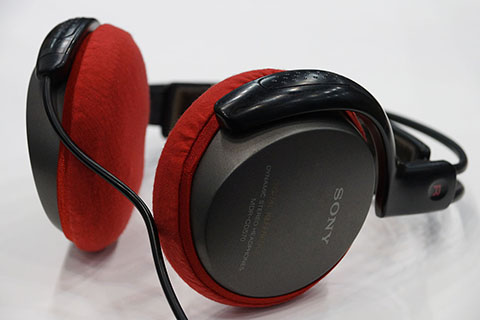 SONY MDR-CD570의 이어패드에 대한 mimimamo의 대응