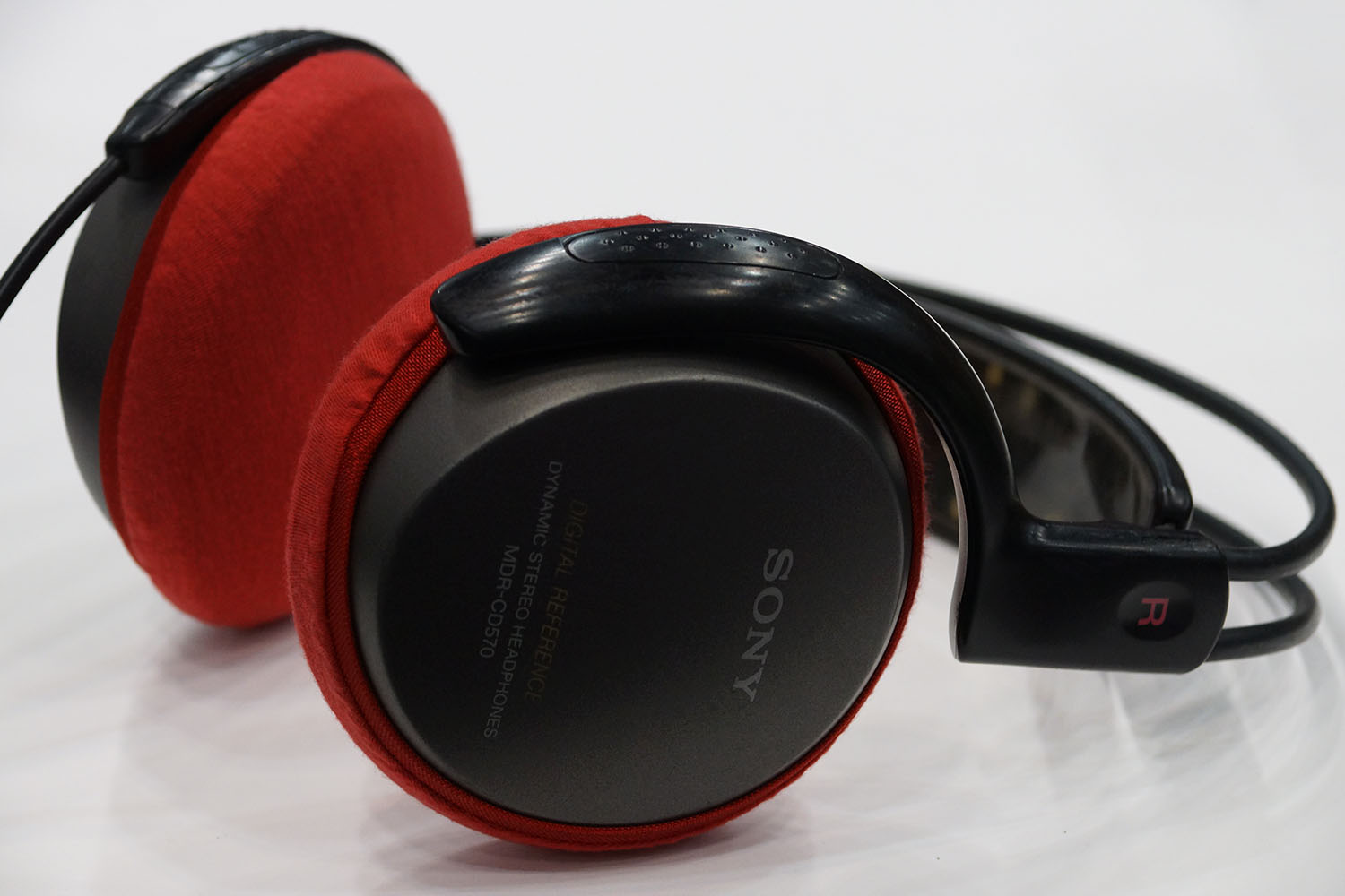 SONY MDR-CD570의 이어패드에 대한 mimimamo의 대응