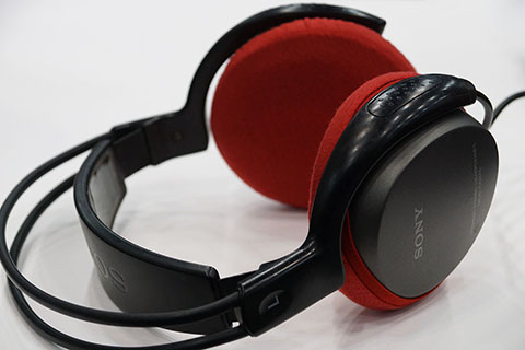 SONY MDR-CD570의 이어패드에 대한 mimimamo의 대응