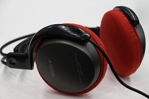 SONY MDR-CD570의 이어패드에 대한 mimimamo의 대응