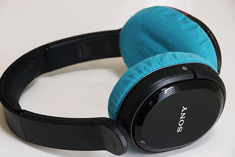 SONY MDR-HW300의 이어패드에 대한 mimimamo의 대응