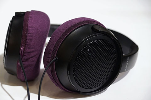 SONY MDR-MA100의 이어패드에 대한 mimimamo의 대응