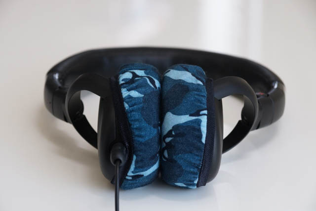 SONY MDR-NC200D의 이어패드에 대한 mimimamo의 대응