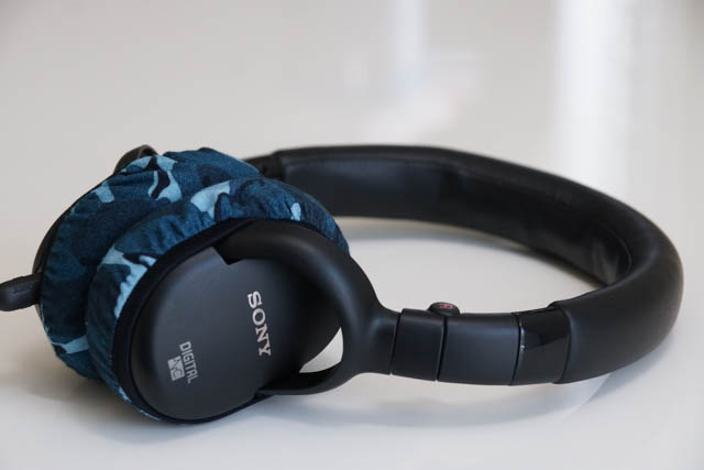 SONY MDR-NC200D의 이어패드에 대한 mimimamo의 대응