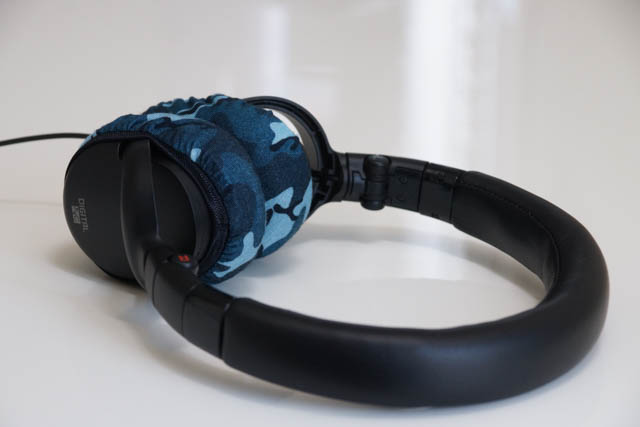 SONY MDR-NC200D의 이어패드에 대한 mimimamo의 대응