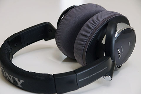 SONY MDR-NC50의 이어패드에 대한 mimimamo의 대응