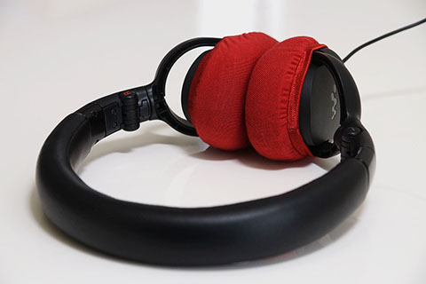 SONY MDR-NWNC200의 이어패드에 대한 mimimamo의 대응