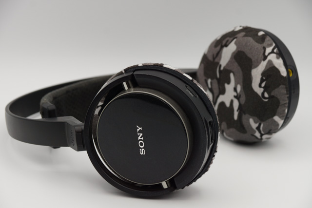 SONY MDR-RF7000의 이어패드에 대한 mimimamo의 대응
