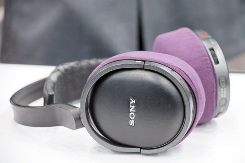 SONY MDR-RF7500의 이어패드에 대한 mimimamo의 대응