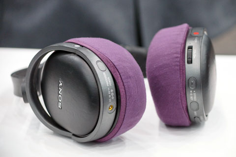 SONY MDR-RF7500의 이어패드에 대한 mimimamo의 대응
